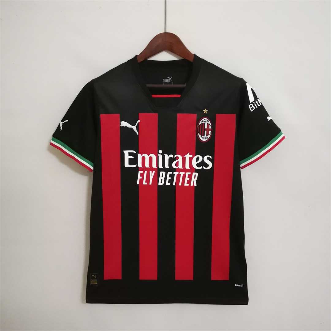 AAA Quality AC Milan 22/23 Home Soccer Jersey
